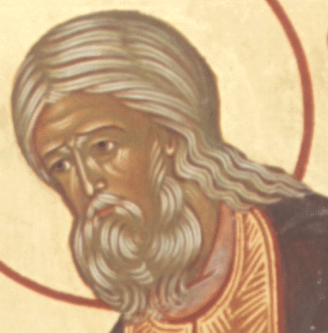 Ven.  Seraphim of Sarov. Detail