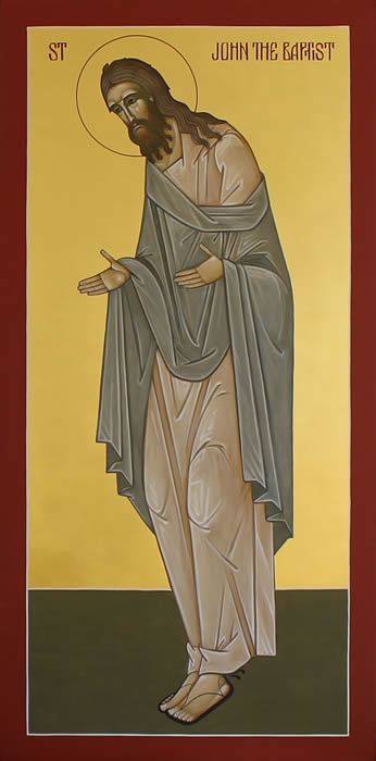Iconostas St. John the Baptist Deisis by Anna Gouriev-Pokrovsky