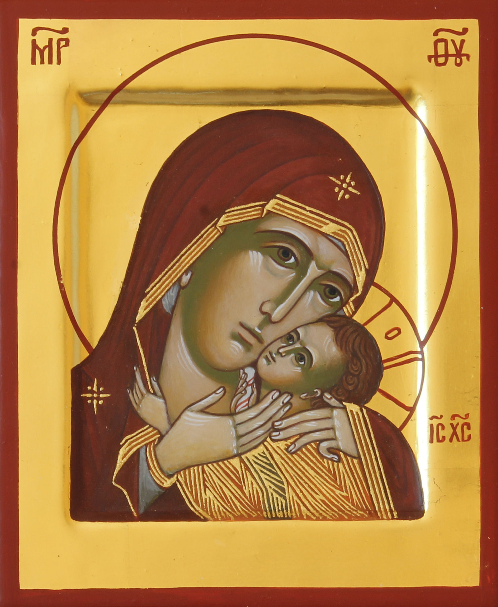 Icon of Mother of God of Korsun by Anna Gouriev-Pokrovsky