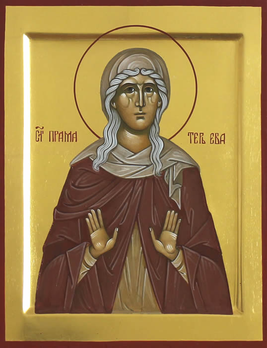 Icon of St. Eve by Anna Gouriev-Pokrovsky