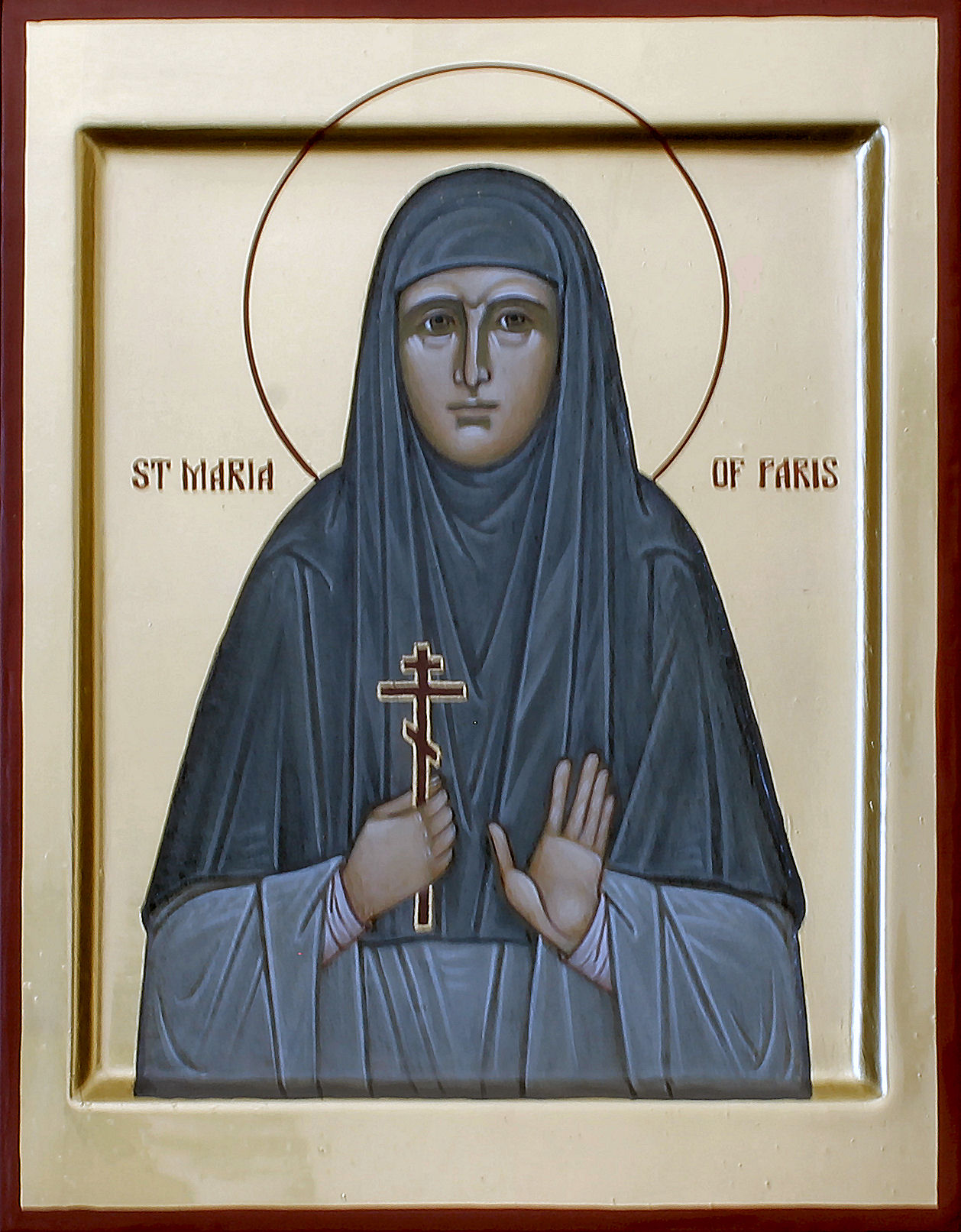 St. Maria of Paris (Skobtsova) by Anna Gouriev-Pokrovsky