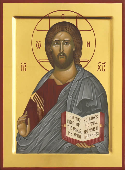 Christ Pantocrator by Anna Gouriev-Pokrovsky