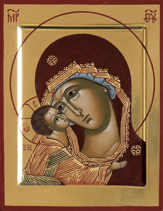 Mother of God by Anna Gouriev-Pokrovsky