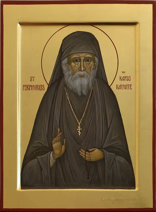 St-Porphyrios by Anna Gouriev-Pokrovsky