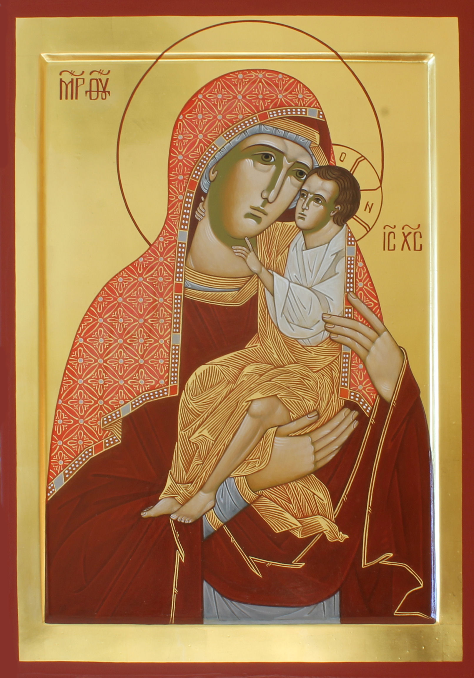 The mother of god by Anna Gouriev-Pokrovsky
