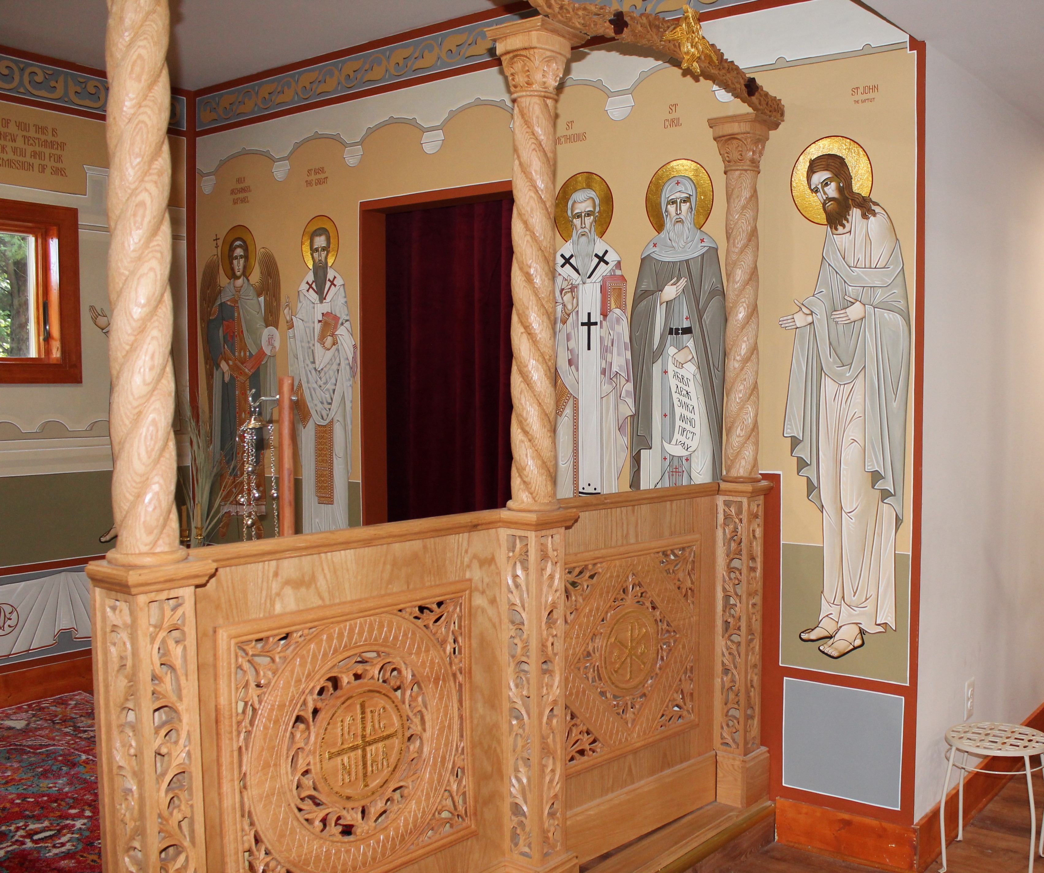 St John the merciful 1 - St. John the Merciful Orthodox Church Washington DC by Anna Gouriev-Pokrovsky