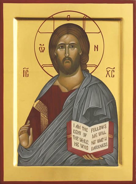 Christ Pantocrator by Anna Gouriev-Pokrovsky