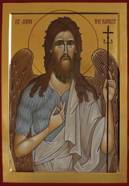 St John the Baptist by Anna Gouriev-Pokrovsky