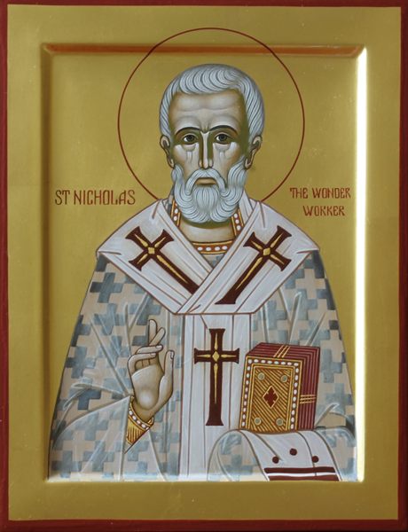 St Nicholas by Anna Gouriev-Pokrovsky