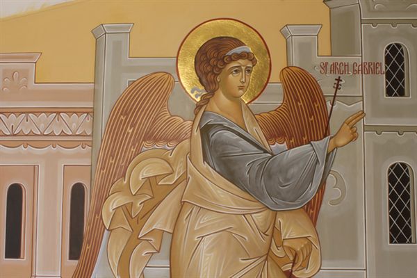 Orthodox icon by Anna Gouriev-Pokrovsky
