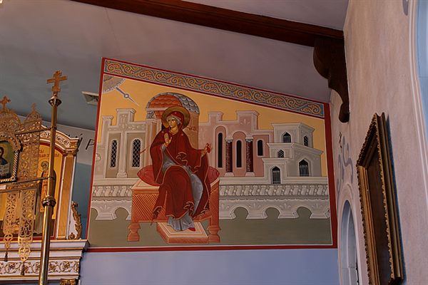 Orthodox icon by Anna Gouriev-Pokrovsky