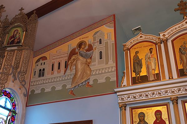 Orthodox icon by Anna Gouriev-Pokrovsky