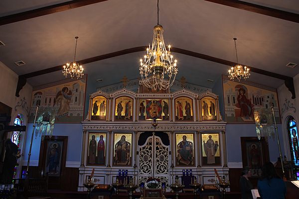 Orthodox icon by Anna Gouriev-Pokrovsky